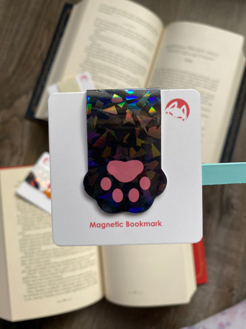 Magnetická záložka - černá — foto 1