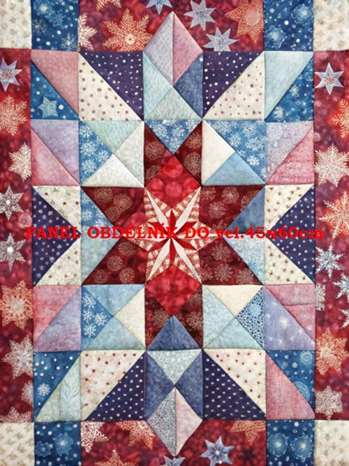 Bavlněný panel 27x35 cm - skladem