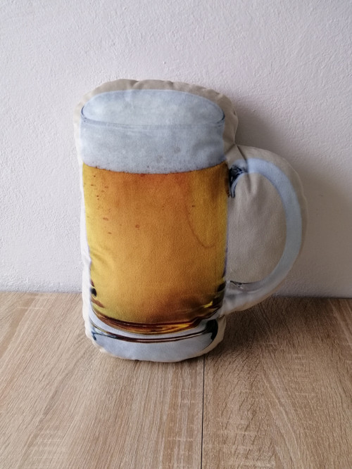 Pivo - 3D polštář — foto 1