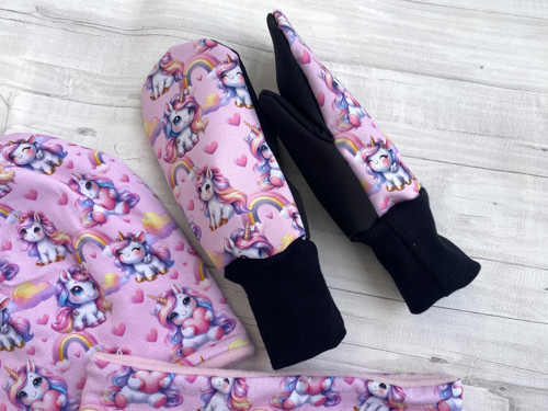 Softshellové rukavice s fleecem Unicorn