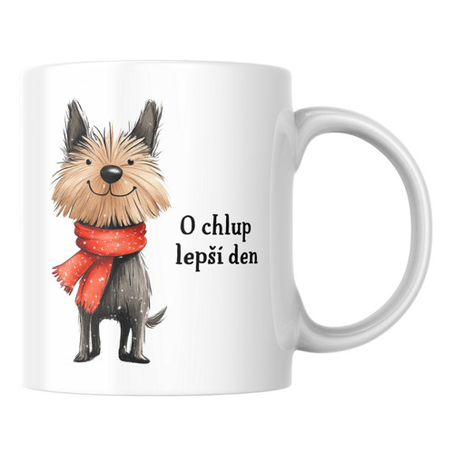 O chlup lepší den - Jorkšírský teriér - Hrníček — foto 1
