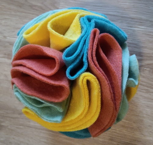 Čmuchací koule - snuffle ball - 16cm — foto 1