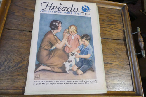 Časopis Hvězda paní a dívek 8/1933