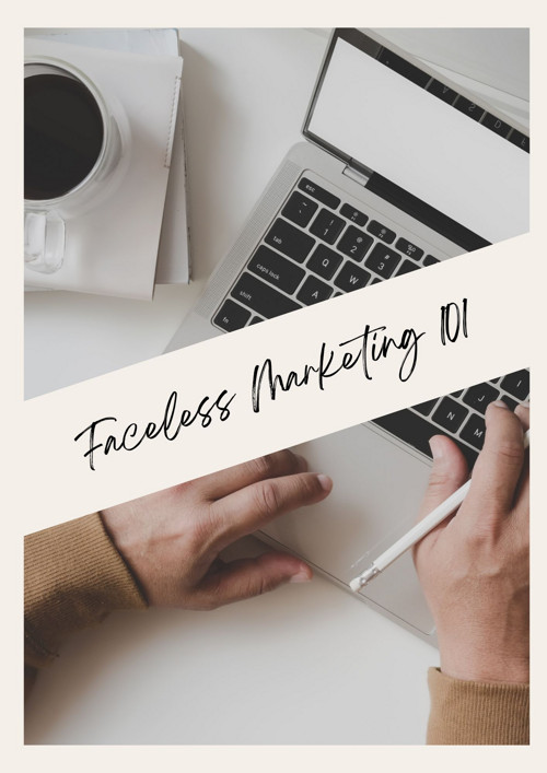 EBook Faceless Marketing v češtině + 2 bonusy