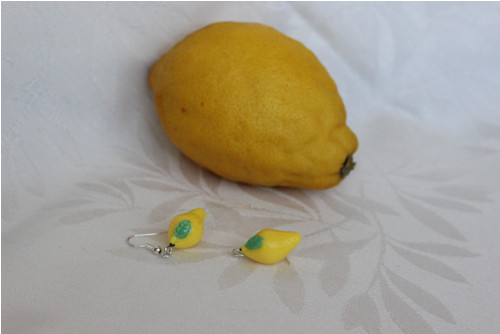 Náušnice citronky