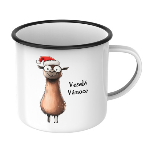 Veselé Vánoce s lamou - Plecháček