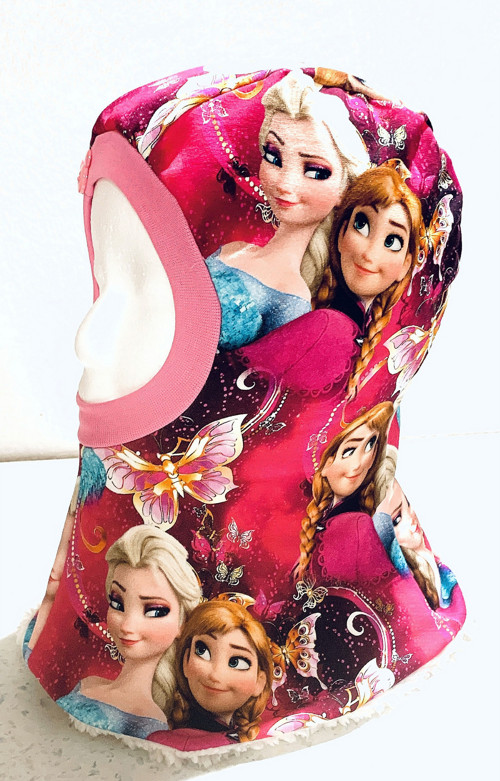 Beránková kukla- princezny na růžové