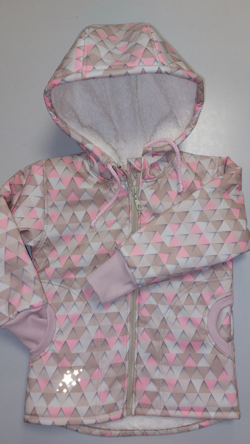 Softshell.bunda s beránkem, v.98 — foto 1