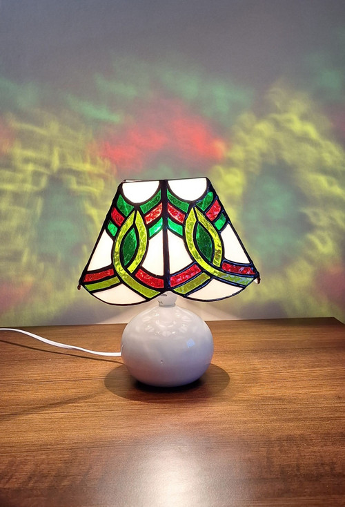 Vitrážová lampa