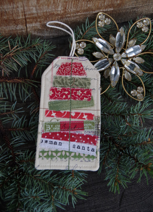 Vánoční cedulka na dárky "Santa"