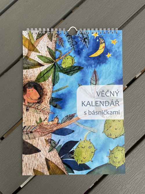 Věčný kalendář s básničkami - A4