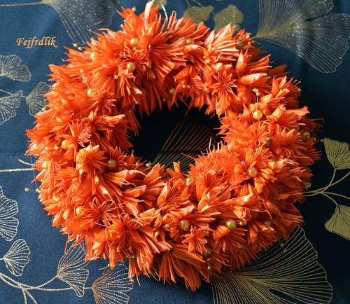 Přírodní věneček ,,Nigella orientalis,, :) — foto 1