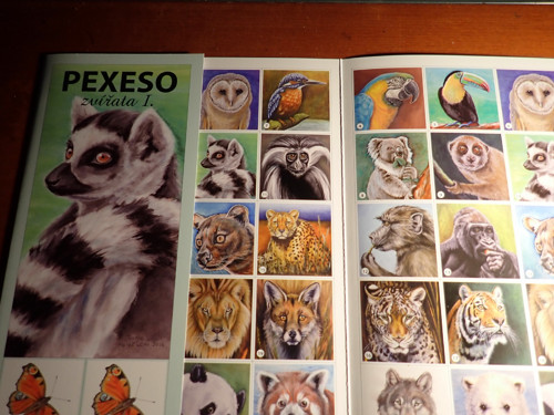 Pexeso Zvířata I. - lemur kata