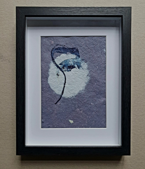 METAMORPHOSIS II - Originální MONOTYP v rámu