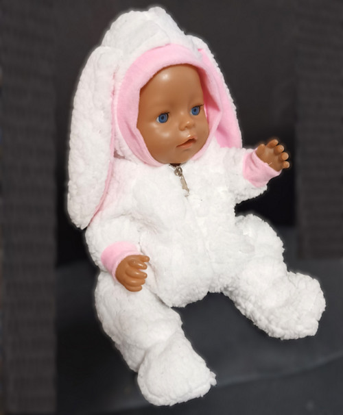 Kombinéza Baby Born 43cm - Zajiček