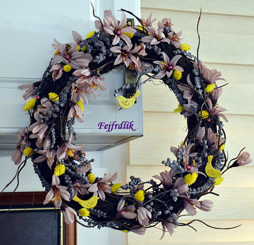 Věnec ,,jarní probuzení,, — foto 1