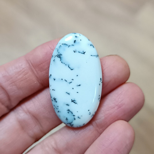 Dendritický opál, ID 4436, 36x21 mm - výprodej