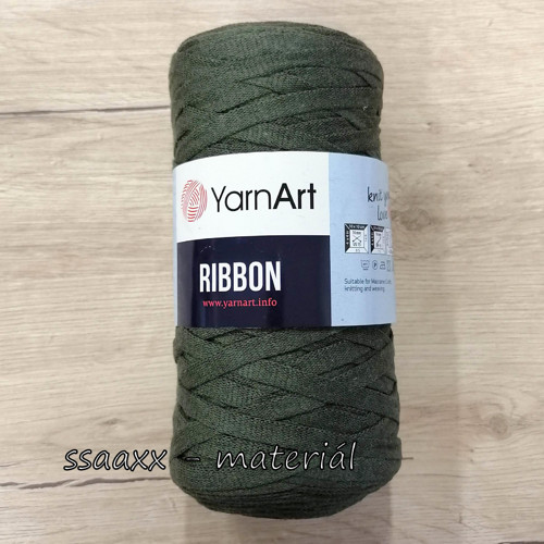 Příze Ribbon ~ tmavě zelená 782 — foto 1