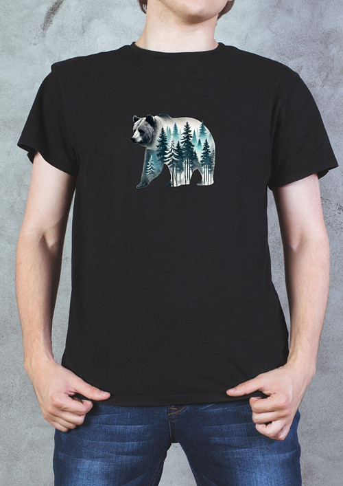 Dětské/chlapecké tričko "Wild Bear"
