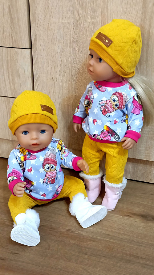 Set 3 ks pro Baby Born 43 - 46 cm sovičky