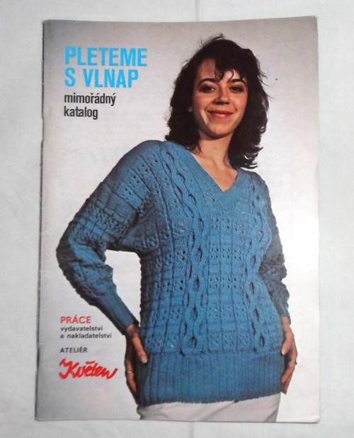 Katalog PLETEME s VLNAP, vzorník příze 1990