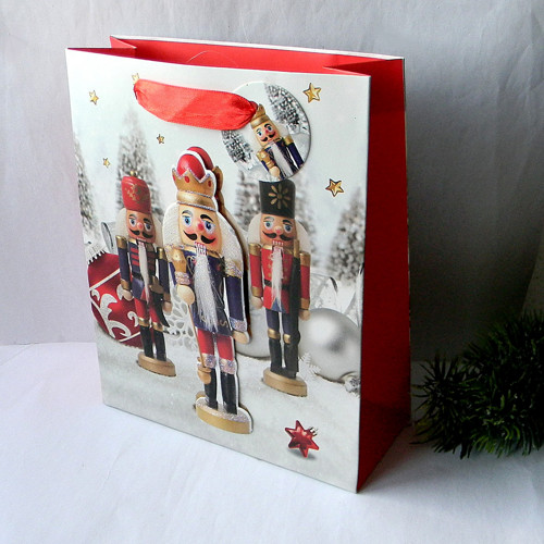 Dárková papírová taška-3 Louskáčci 23,5cmx19,5cm