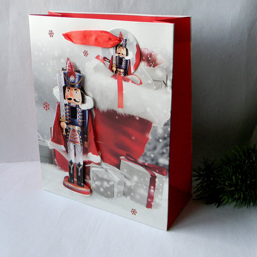 Dárková papírová taška-Louskáček23,5cmx19,5cm