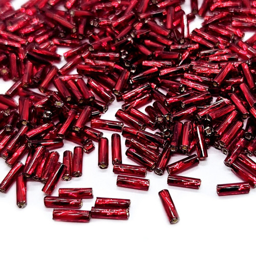 Rokajl Preciosa, 6mm, tyčinky, červená jahoda, 20g