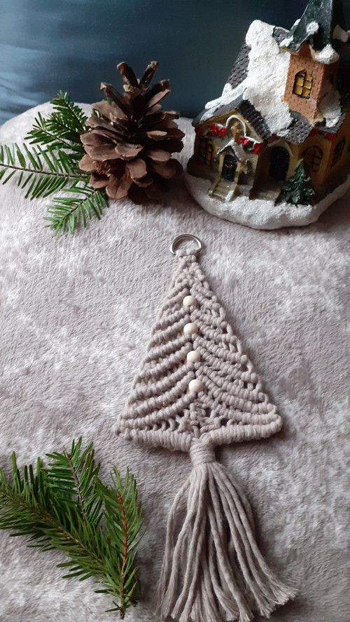 Macramé stromek