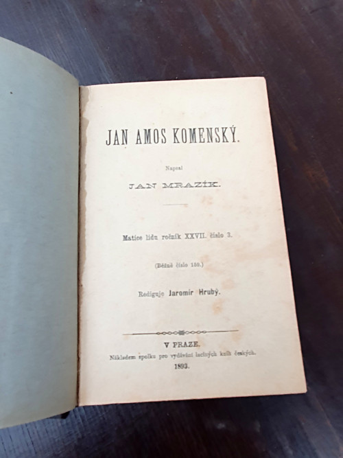 Matice lidu - Jan Amos Komenský