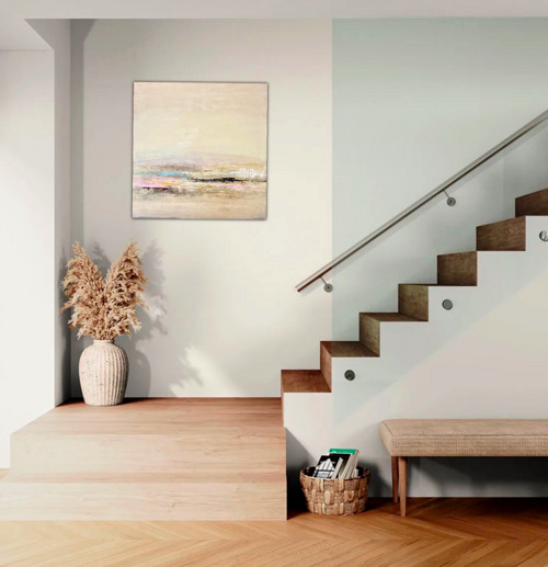 Pastel landscape 80x80