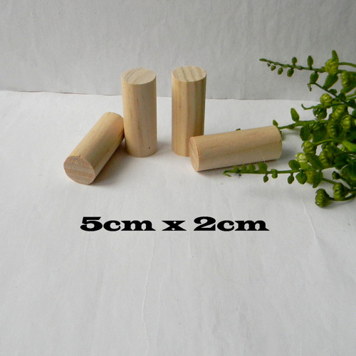 Dřevěný válec - 5cmx2cm - 1ks