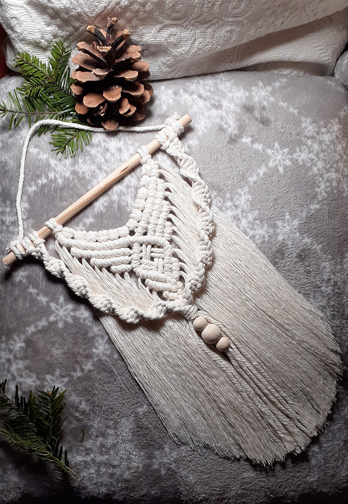 Macramé dekorace