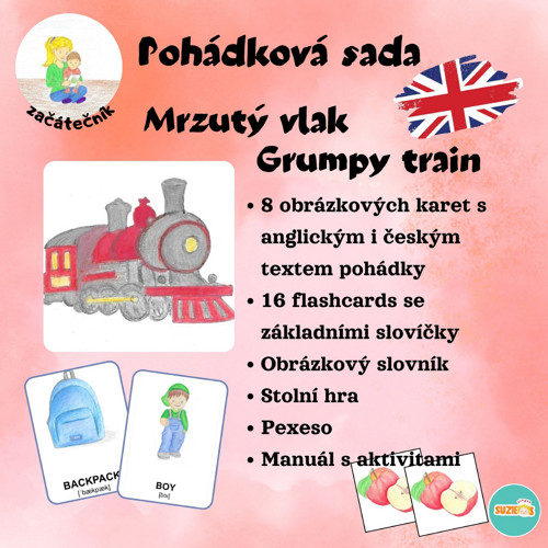 Pohádková sada Grumpy train /začátečník — foto 1