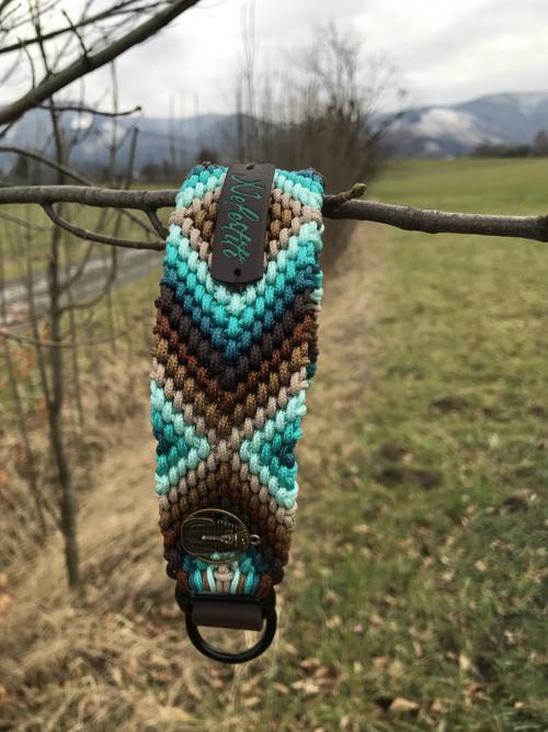 Nastavitelný paracord obojek