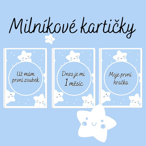Milníkové kartičky - STAR