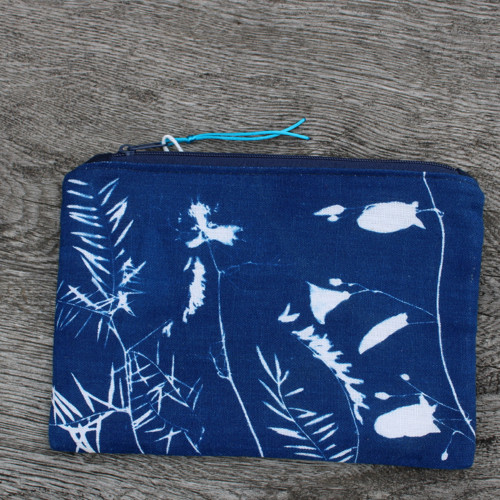 Zipová taštička Blue louka NO5