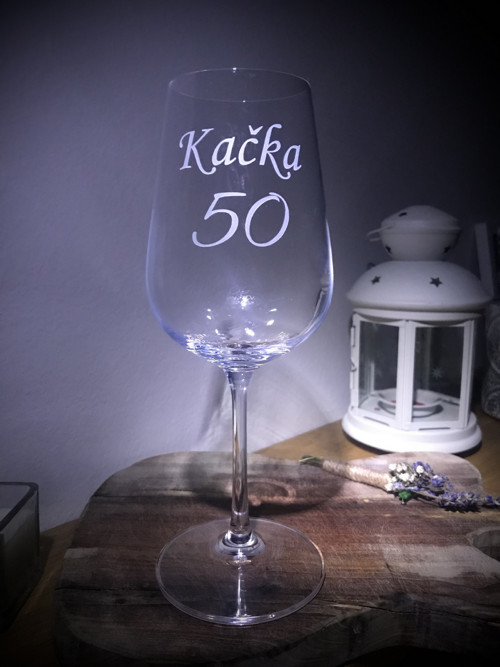 Narozeninová sklenička