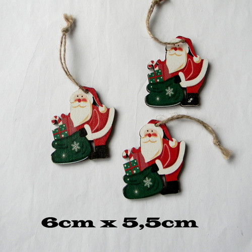 Vánoční výřez - 6cm x 5,5cm