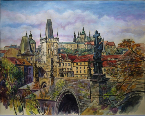 Praha - Karlův most a Hradčany
