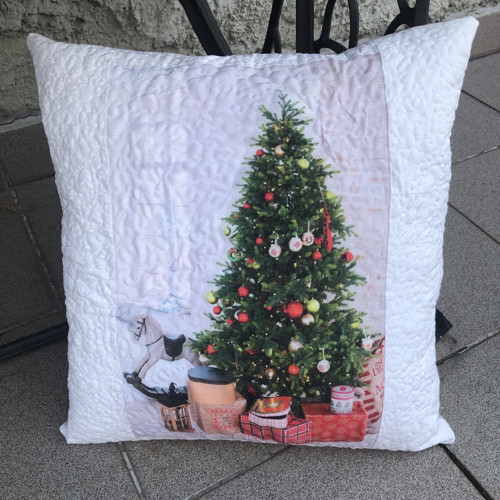 Vánoční povlak na polštář: 45 x45cm