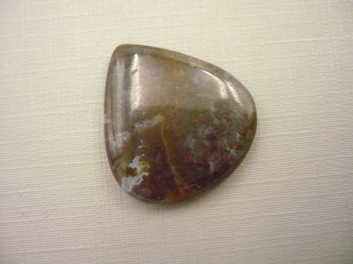 Kabošon - achát mechový 28 mm, č.40f