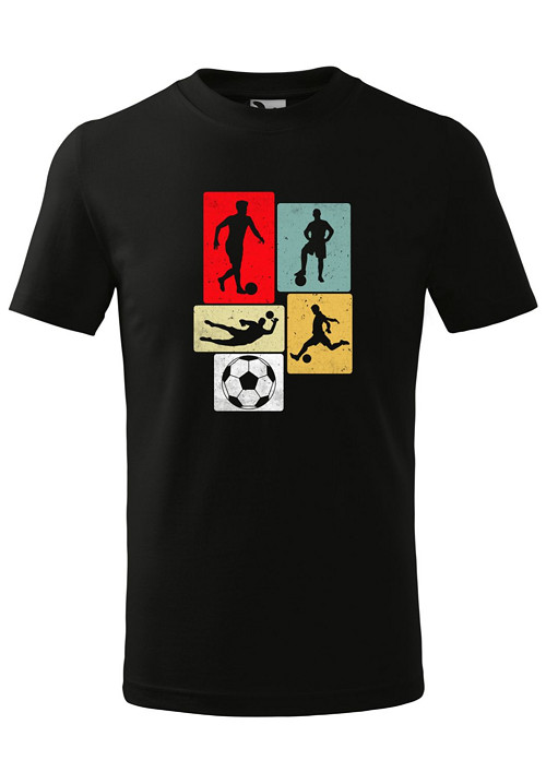 Dětské/chlapecké tričko "Fotbal (retro)"