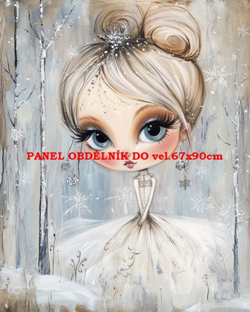 Bavlněný panel 20x25 cm - skladem
