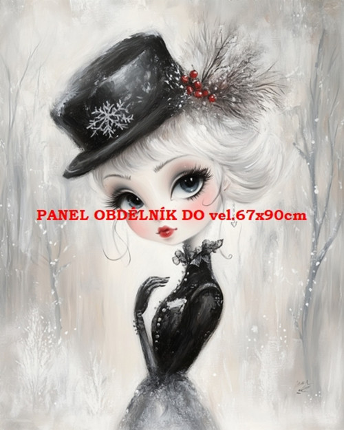 Bavlněný panel 20x25 cm - skladem