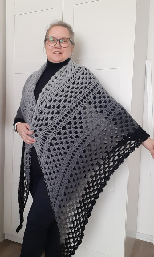 ŠÁTEK XL šedý