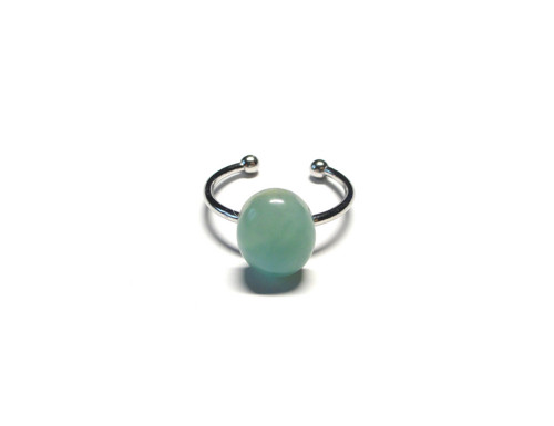 Larimar, prsten chirurgická ocel