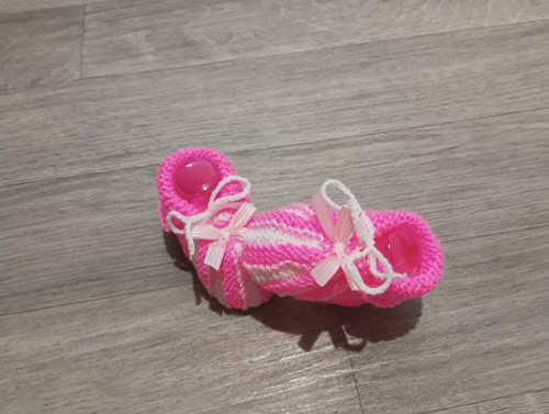 Pletené bačkůrky — foto 1