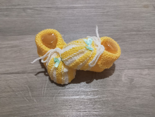 Pletené bačkůrky — foto 1