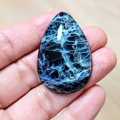 Sodalit, ID 4489, 40x27 mm — foto 1